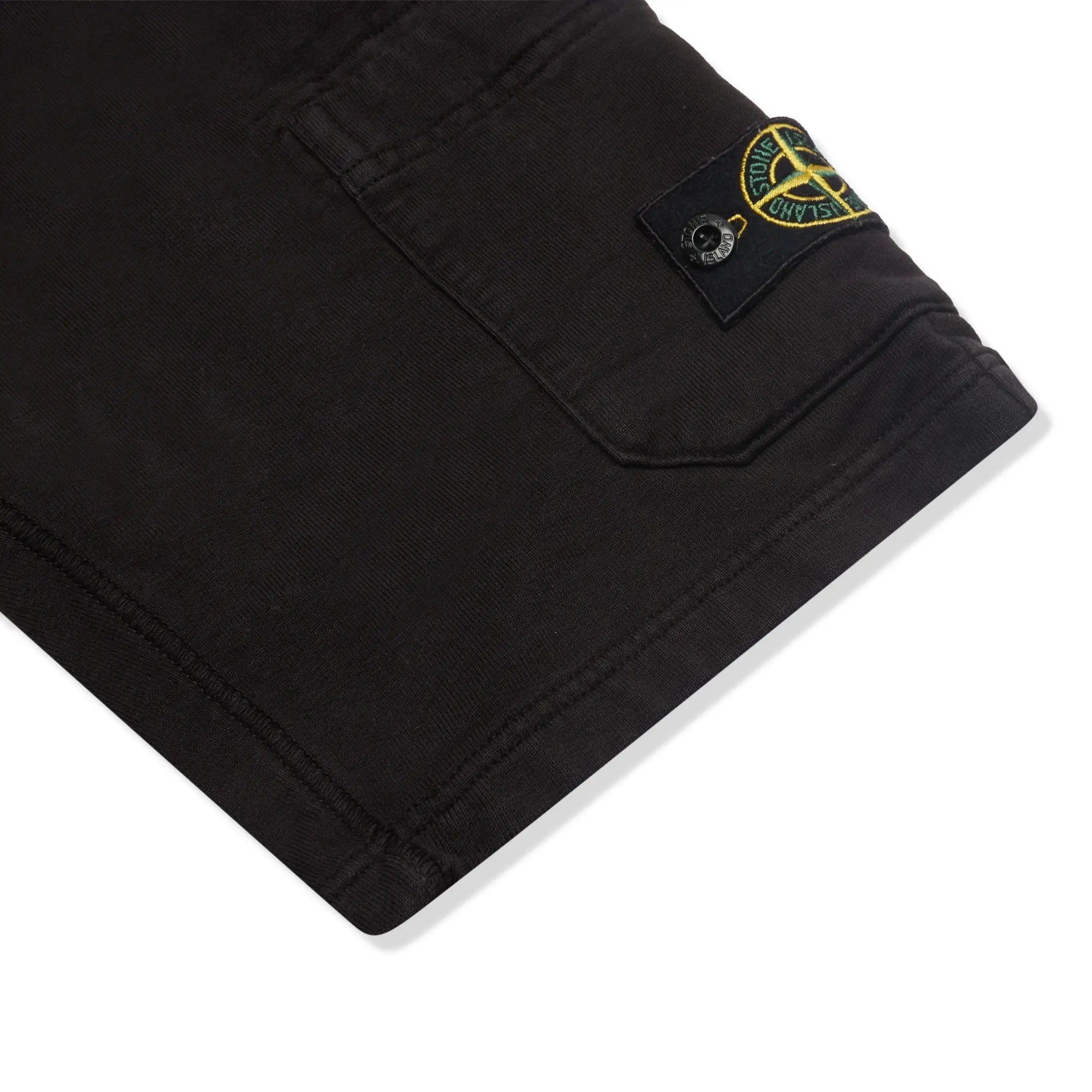 Detailed View of Preloved - Stone Island Junior Cotton Black Shorts